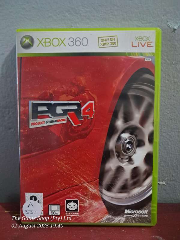 XBOX 360 PROJECT GOTHAM RACING 4 - CIB