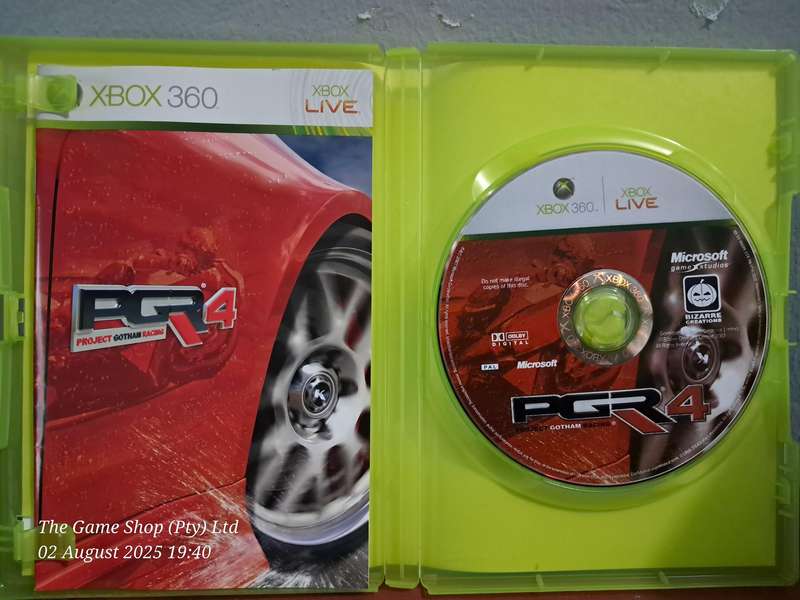 XBOX 360 PROJECT GOTHAM RACING 4 - CIB