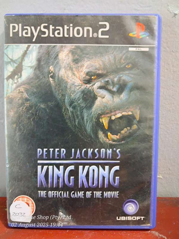PS2 PETER JACKSON'S KING KONG - THE OFFICIAL GAME - CIB