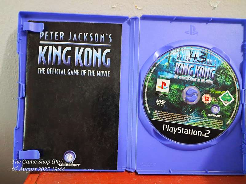 PS2 PETER JACKSON'S KING KONG - THE OFFICIAL GAME - CIB