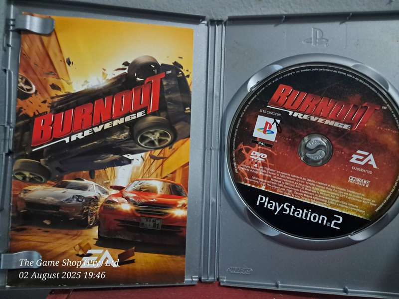 PS2 Burnout Revenge (Platinum) - CIB