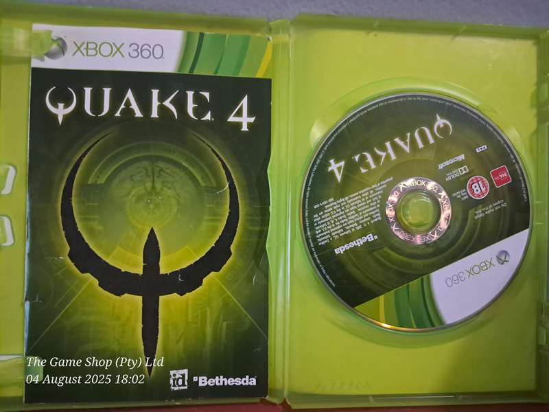 XBOX 360 QUAKE 4 - CIB