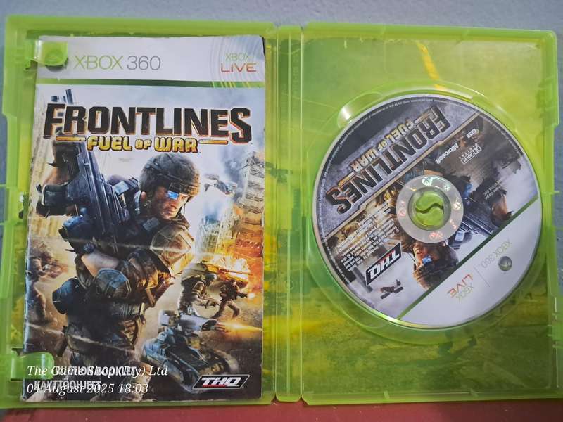XBOX 360 FRONTLINES : FUEL OF WAR - CIB