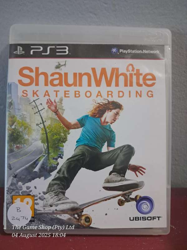 PS3 SHAUN WHITE SKATEBOARDING - CIB