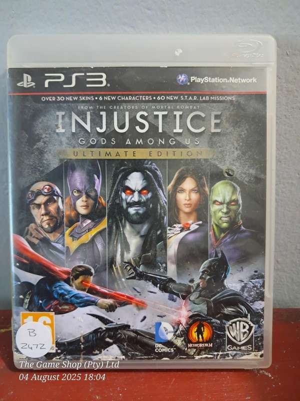 PS3 INJUSTICE : GODS AMONG US ULTIMATE EDITION - CIB