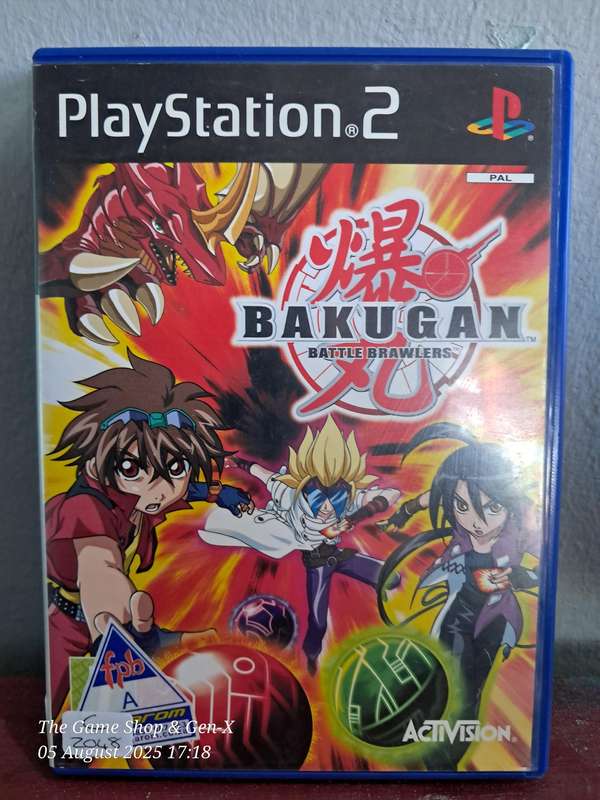 PS2 Bakugan Battle Brawlers - No Manual