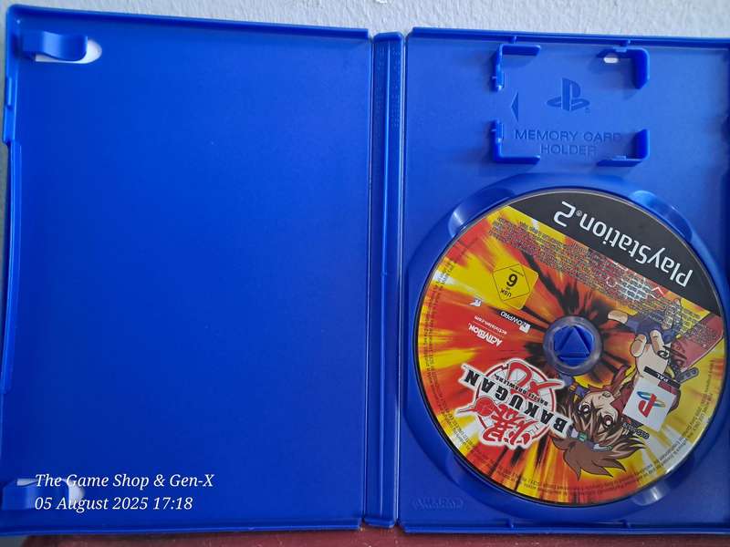 PS2 Bakugan Battle Brawlers - No Manual