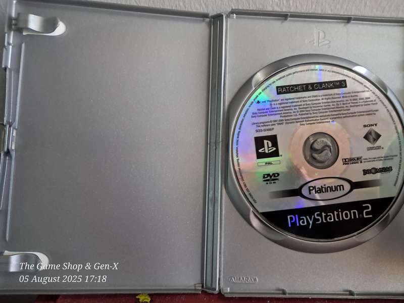 PS2 Ratchet & Clank 3 (Platinum) - NO MANUAL