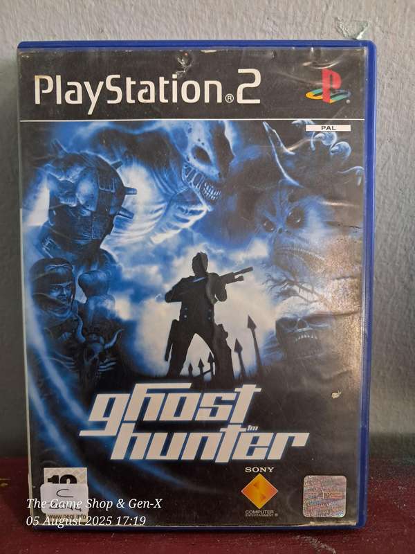 PS2 GHOST HUNTER (NO MANUAL)
