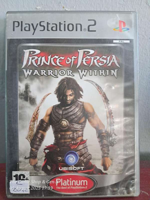PS2 PRINCE OF PERSIA : WARRIOR WITHIN - PLATINUM (CIB)