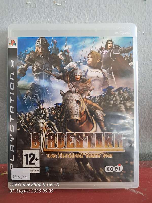 PS3 BLADESTORM : THE HUNDRED YEARS WAR - NO MANUAL