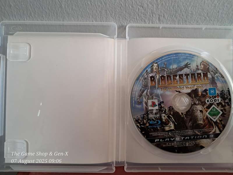 PS3 BLADESTORM : THE HUNDRED YEARS WAR - NO MANUAL