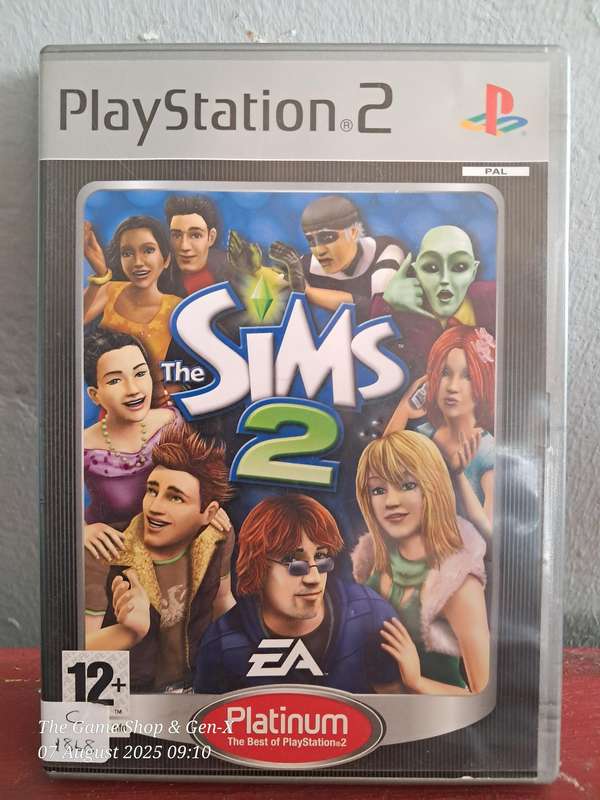 PS2 The Sims 2 (Platinum) CIB