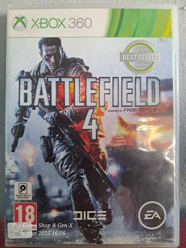 XBOX 360 BATTLEFIELD 4 - CIB