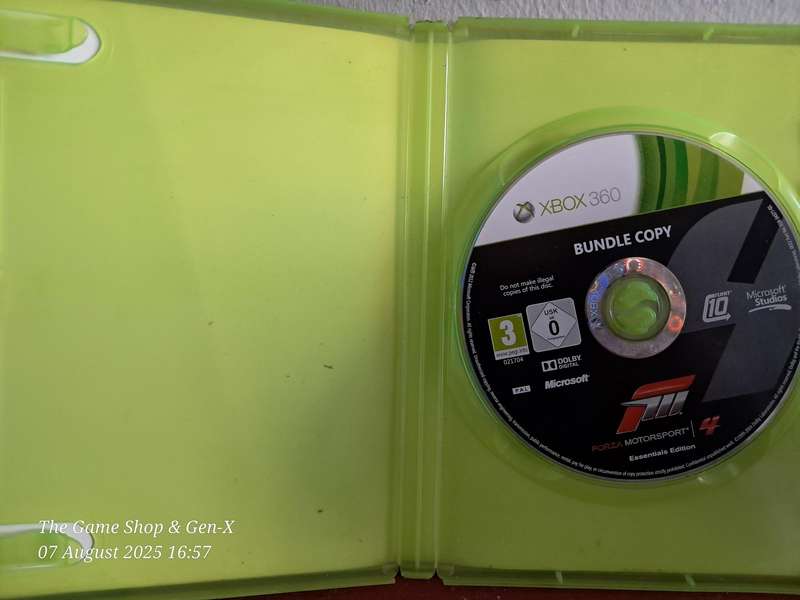 XBOX 360 FORZA MOTORSPORT 4 - NO MANUAL