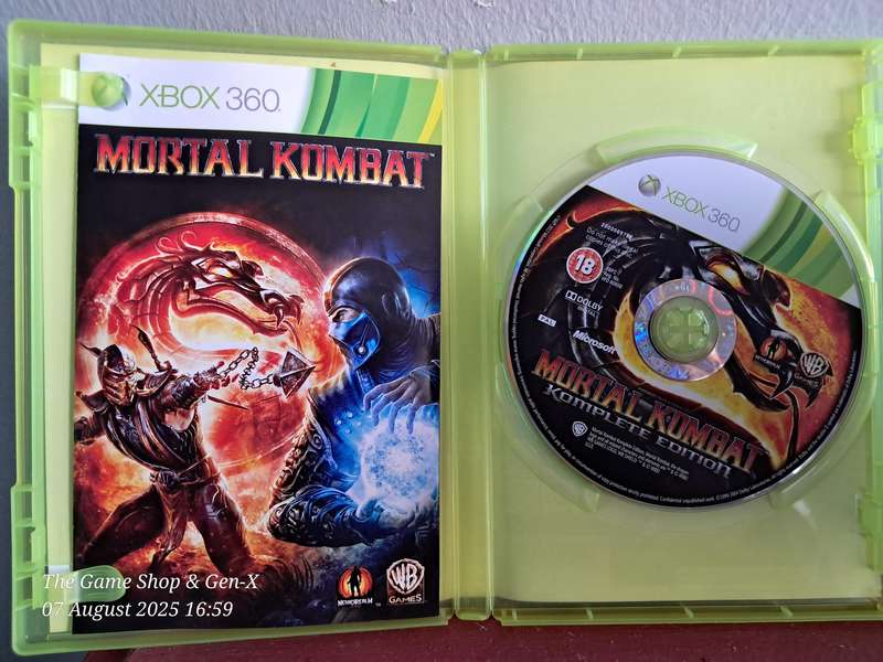 XBOX 360 MORTAL KOMBAT KOMPLETE - CIB