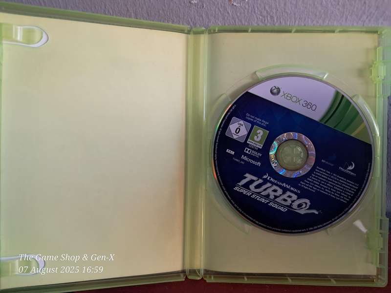 XBOX 360 TURBO : SUPER STUNT SQUAD - NO MANUAL