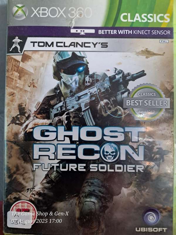 XBOX 360 GHOST RECON FUTURE SOLDIER - CIB