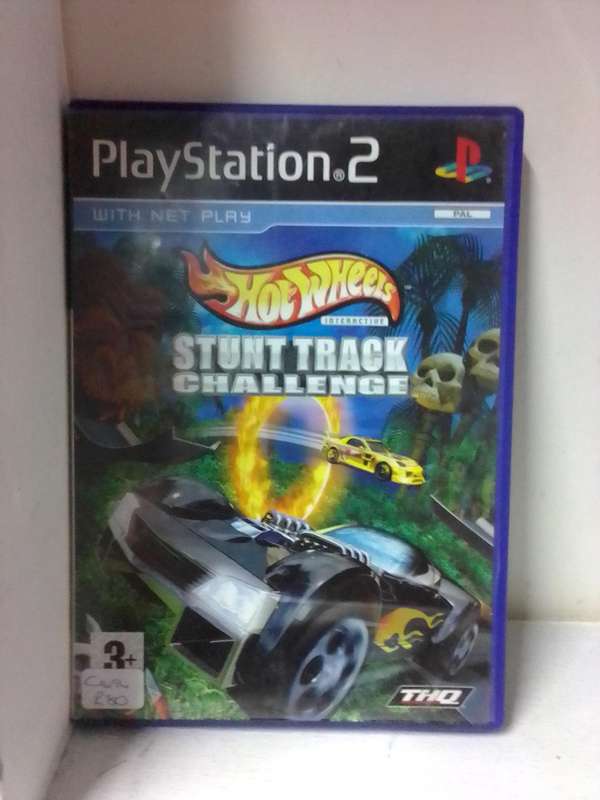 PS2 HOT WHEELS  : STUNT TRACK CHALLENGE - NO MANUAL