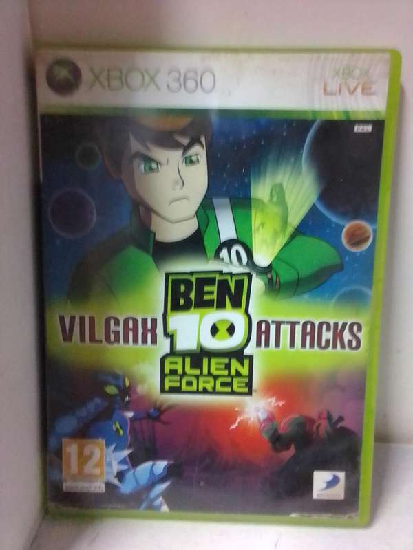 XBOX 360 BEN 10 : VILGAX ATTACKS - NO MANUAL