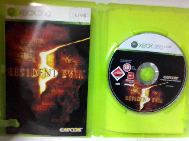 XBOX 360 RESIDENT EVIL 5 - CIB