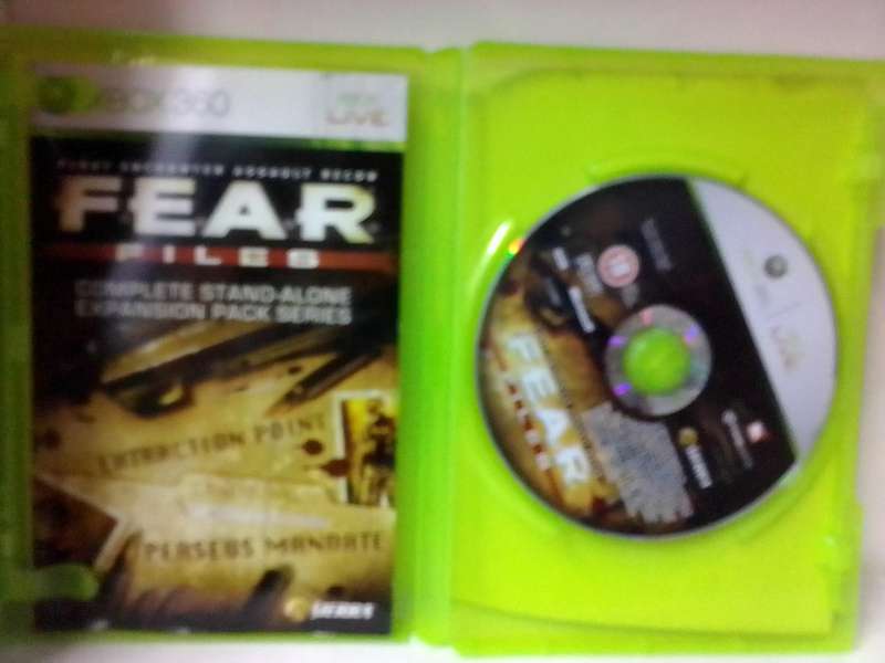 XBOX 360 FEAR FILES - CIB