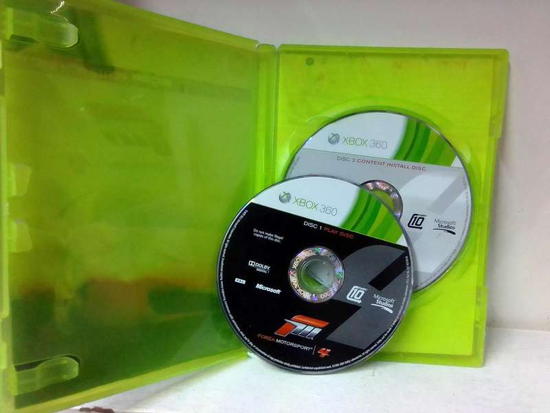 XBOX 360 FORZA MOTORSPORT 4 - NO  MANUAL