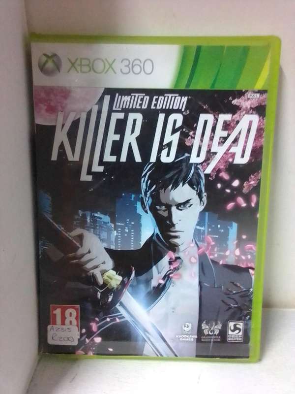 XBOX 360 KILLER IS DEAD (LIMITED EDITION) - NO MANUAL