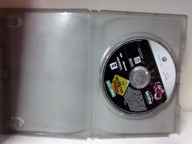XBOX 360 MONSTER MADNESS : BATTLE FOR SUBURBIA - NO MANUAL (RE-PRINTED ARTWORK)