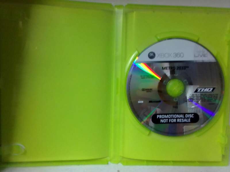 XBOX 360 METRO 2033 (PROMOTIONAL COPY)