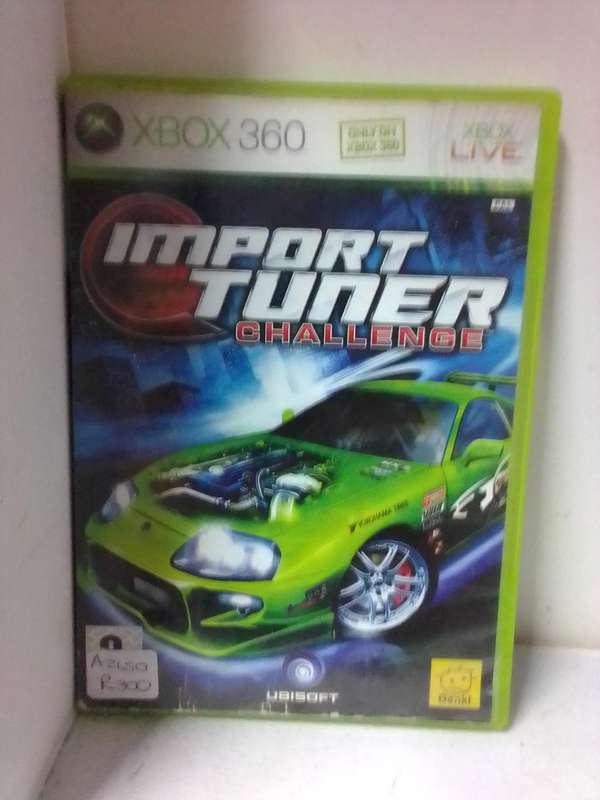 XBOX 360  IMPORT TUNER - NO MANUAL