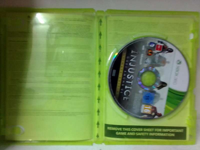 XBOX 360 INJUSTICE : GODS AMONG US (ULTIMATE EDITION) - NO MANUAL