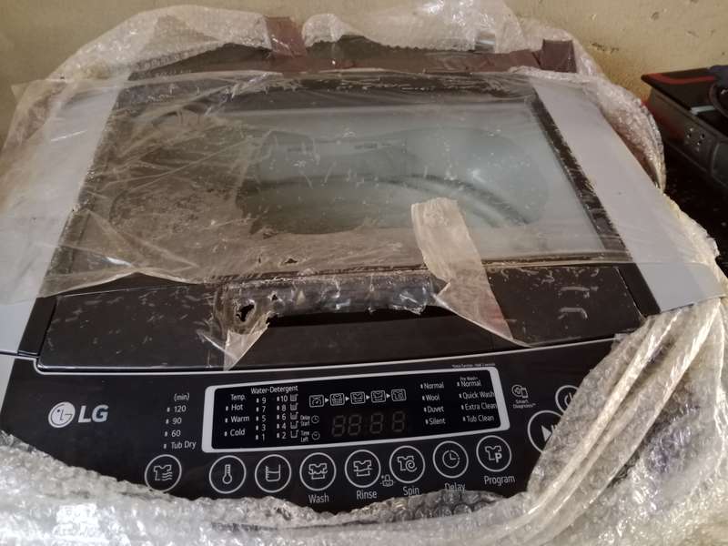 LG 18kg Silver Smart Inverter Top Loader
