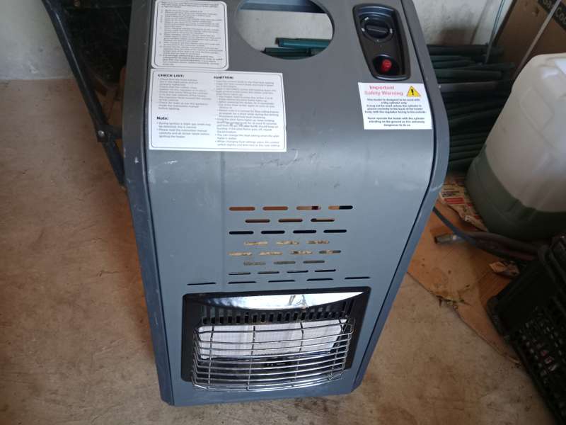 3 Panel Gas Heater