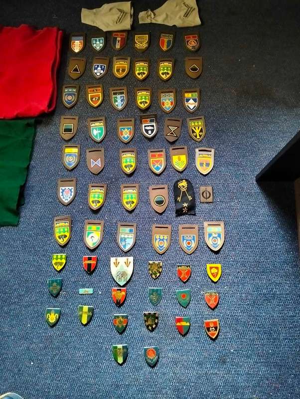 Military insignia and badges