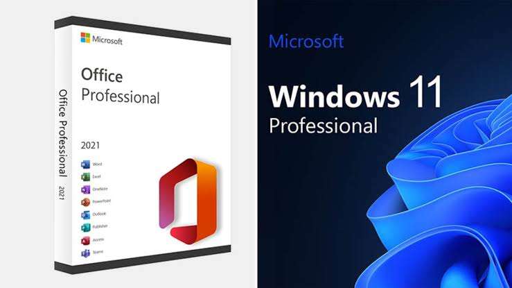 Microsoft Office 2021 Professional & Microsoft Windows 11 Professional