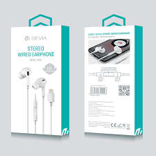 DEVIA Lightening Stereo Wired Earphone with Mic