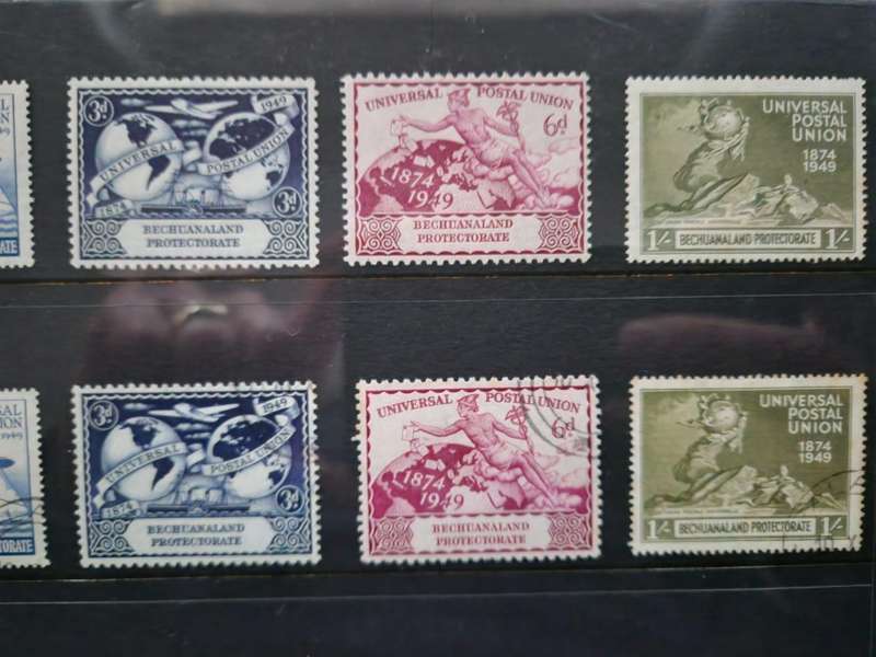 Bechuanaland Protectorate: 1949 The 75th Anniversary of the Universal Postal Union (UPU)