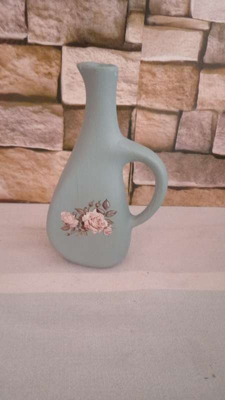 Small painted vase
