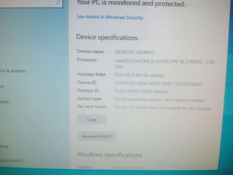 Dell Optiplex 7010 i5 2.9 Ghz
