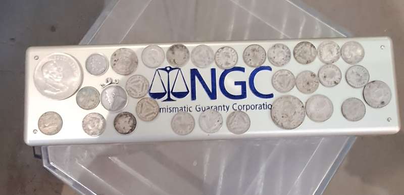 Silver Coins x 31 ( 64.3 grams)