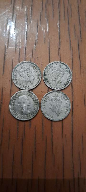 Silver Coins x 31 ( 64.3 grams)