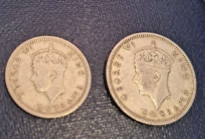 2 x Siver Coins
