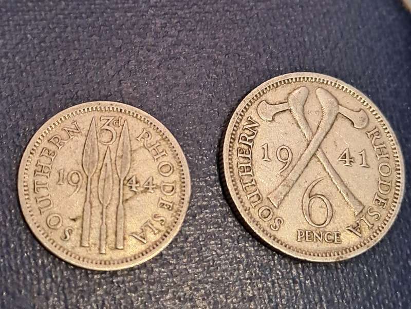 2 x Siver Coins