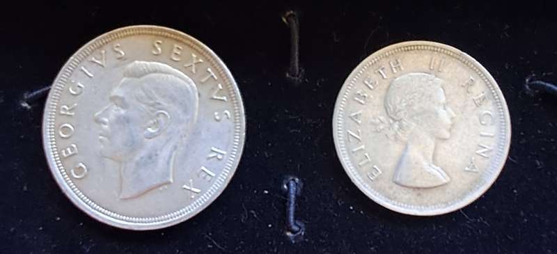 Silver coins. Very good condition. Please read description