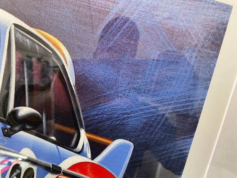 1975 Alexander Calder BMW E9 3.0 CSL Fine Art Giclée Print