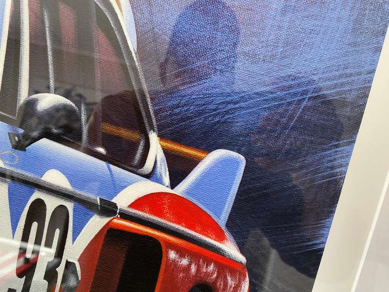 1975 Alexander Calder BMW E9 3.0 CSL Fine Art Giclée Print