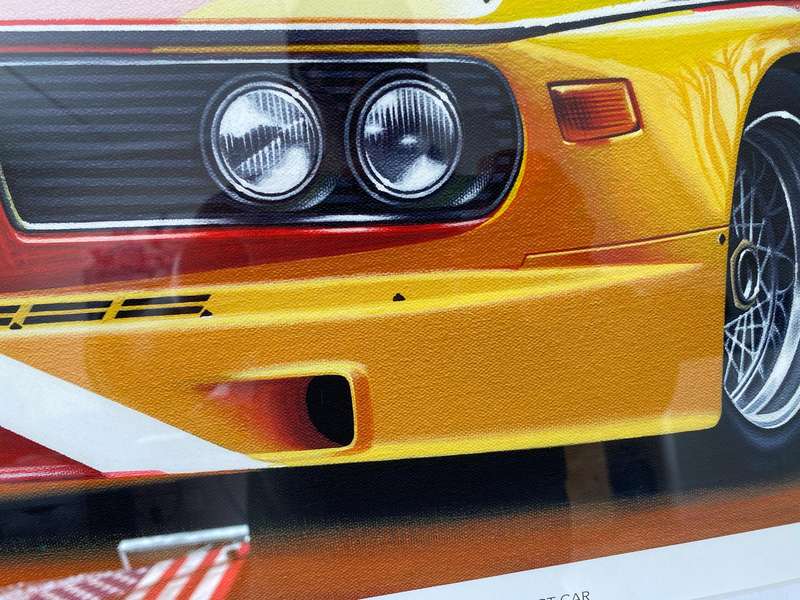 1975 Alexander Calder BMW E9 3.0 CSL Fine Art Giclée Print