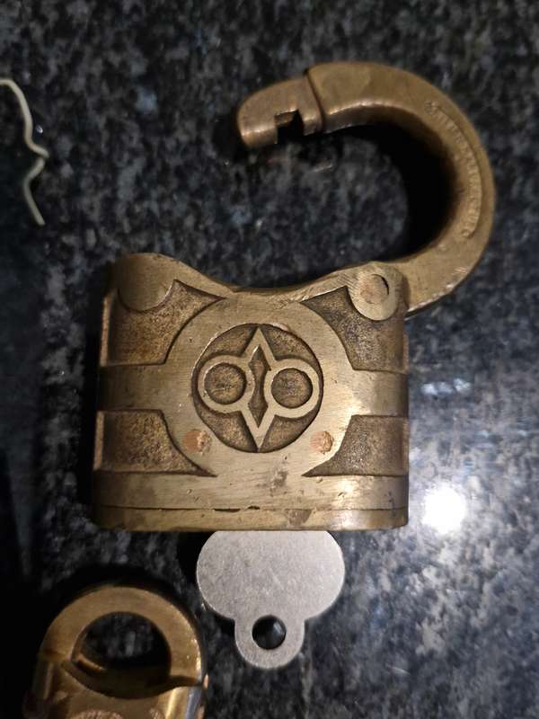 3 ANTIQUE PAD LOCKS - 2 YALE and 1 BRITISH MANUFACTURED