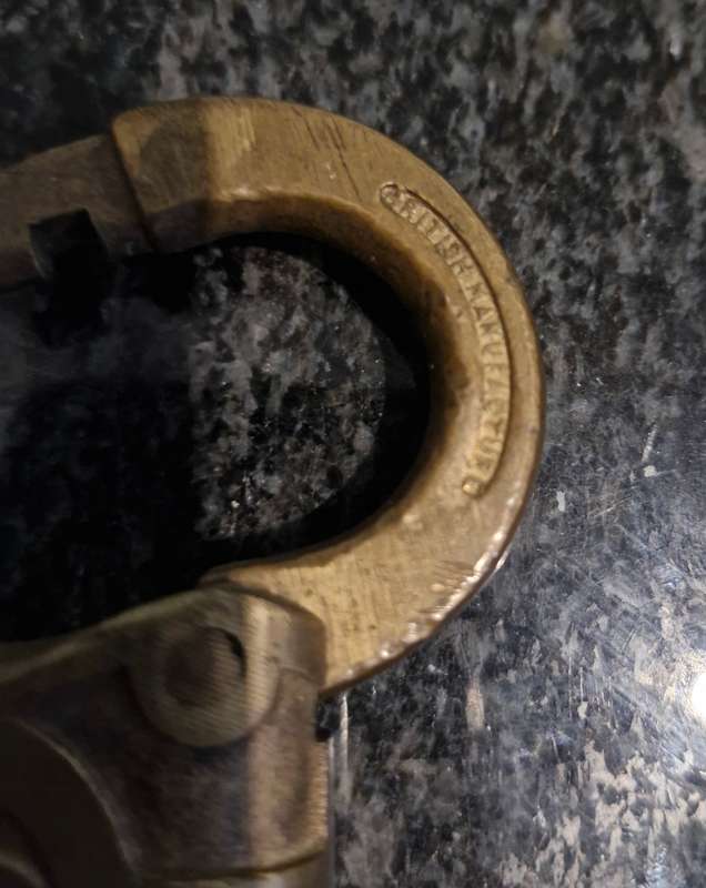 3 ANTIQUE PAD LOCKS - 2 YALE and 1 BRITISH MANUFACTURED